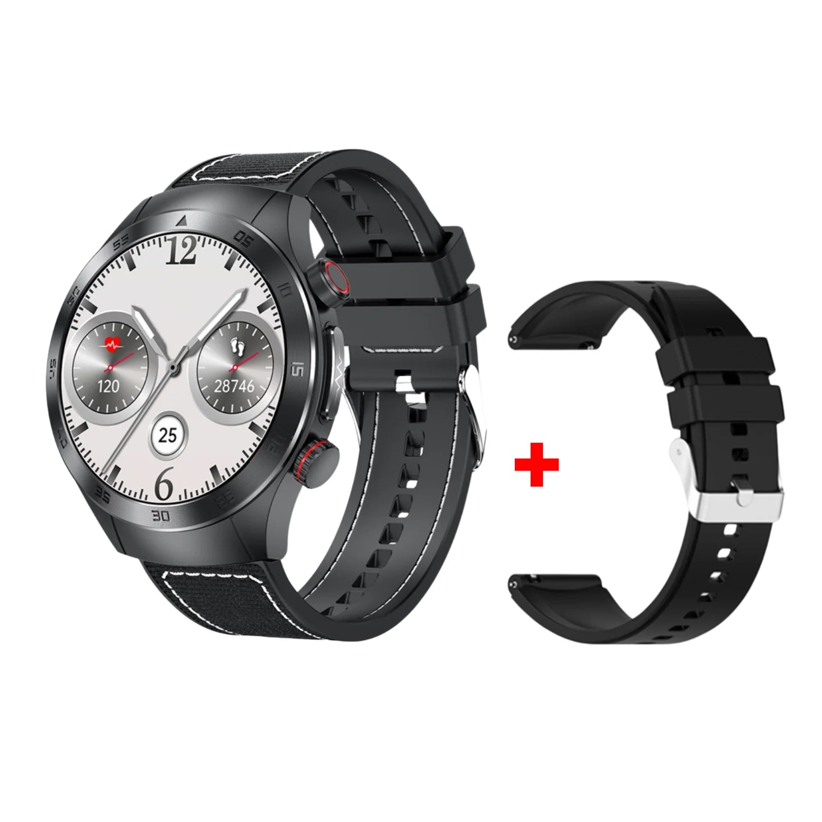 AuroTracker® Health Wave Max - Best Medical Diagnosis Smart Watch, Blood Lipids Uric Acid Blood Glucose watch, ECG+PPG Fitness Tracker