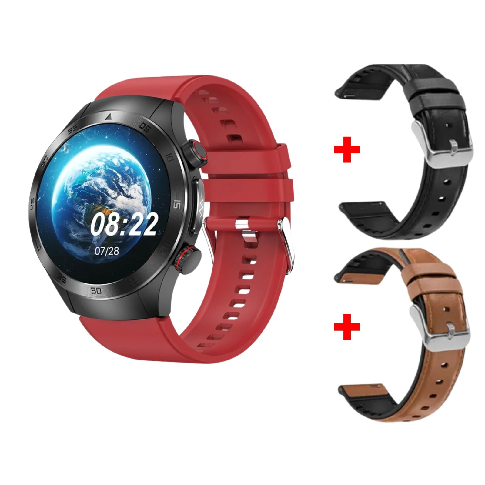 AuroTracker® Health Wave Max - Best Medical Diagnosis Smart Watch, Blood Lipids Uric Acid Blood Glucose watch, ECG+PPG Fitness Tracker