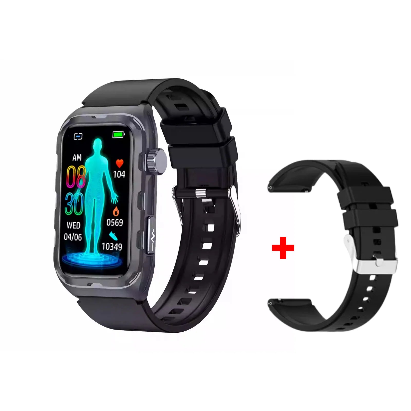AuroTracker® Fitness - Smart Bracelet ECG Health Monitoring Blood Pressure Glucose Heart Rate Wristwatch