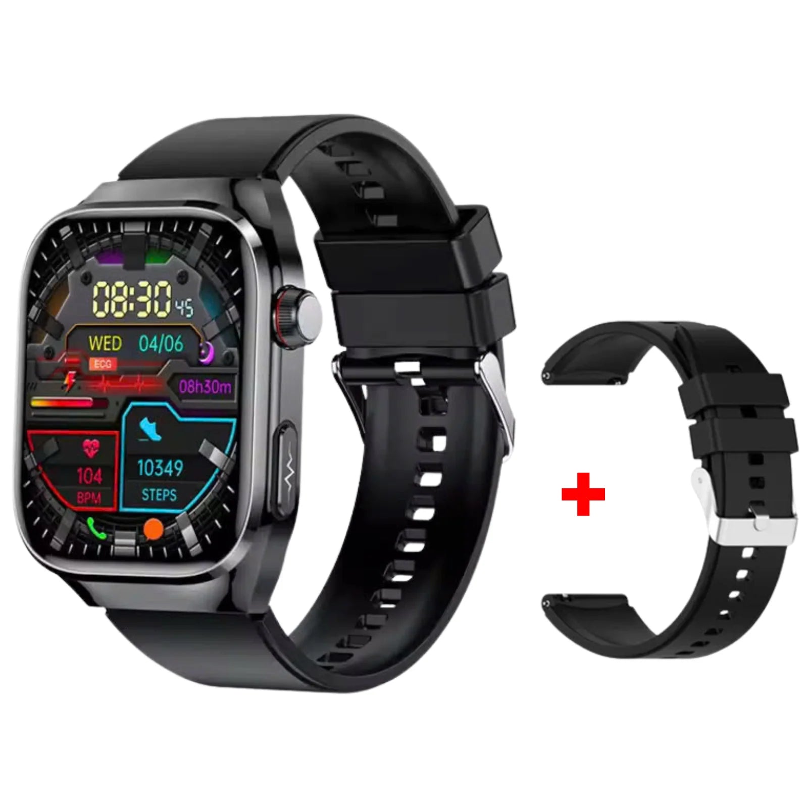 AuroTracker® Lifetrack Ultra - Lipid uric Acid ECG+EKG Blood Sugar Blood Pressure Health Management Smart Watch
