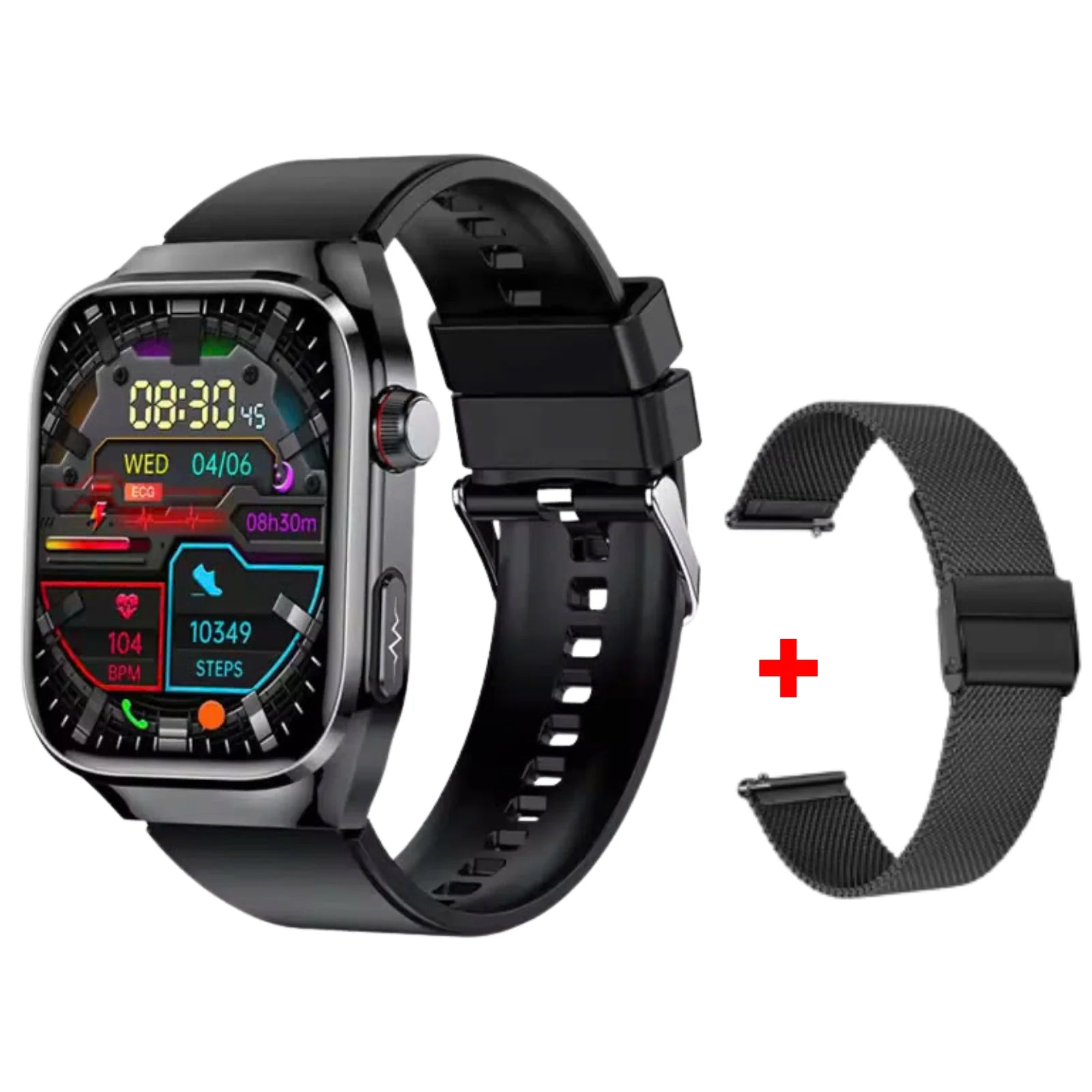 AuroTracker® Lifetrack Ultra - Lipid uric Acid ECG+EKG Blood Sugar Blood Pressure Health Management Smart Watch