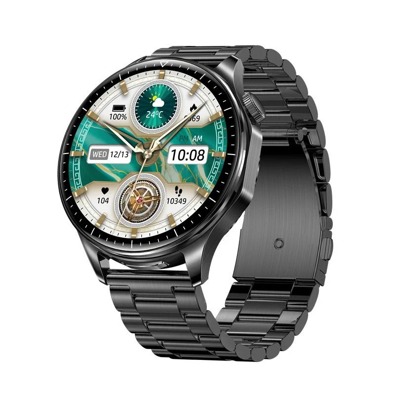 AuroTracker® DuoPearl - Amoled Smart Watch T98 Bluetooth Call Wireless Earbuds 2 in 1 TWS Earphone Fitness Tracker Noise Music Music Headset Smartwatch