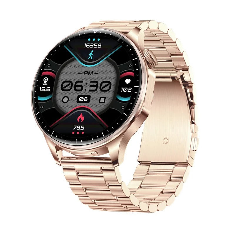 AuroTracker® DuoPearl - Amoled Smart Watch T98 Bluetooth Call Wireless Earbuds 2 in 1 TWS Earphone Fitness Tracker Noise Music Music Headset Smartwatch