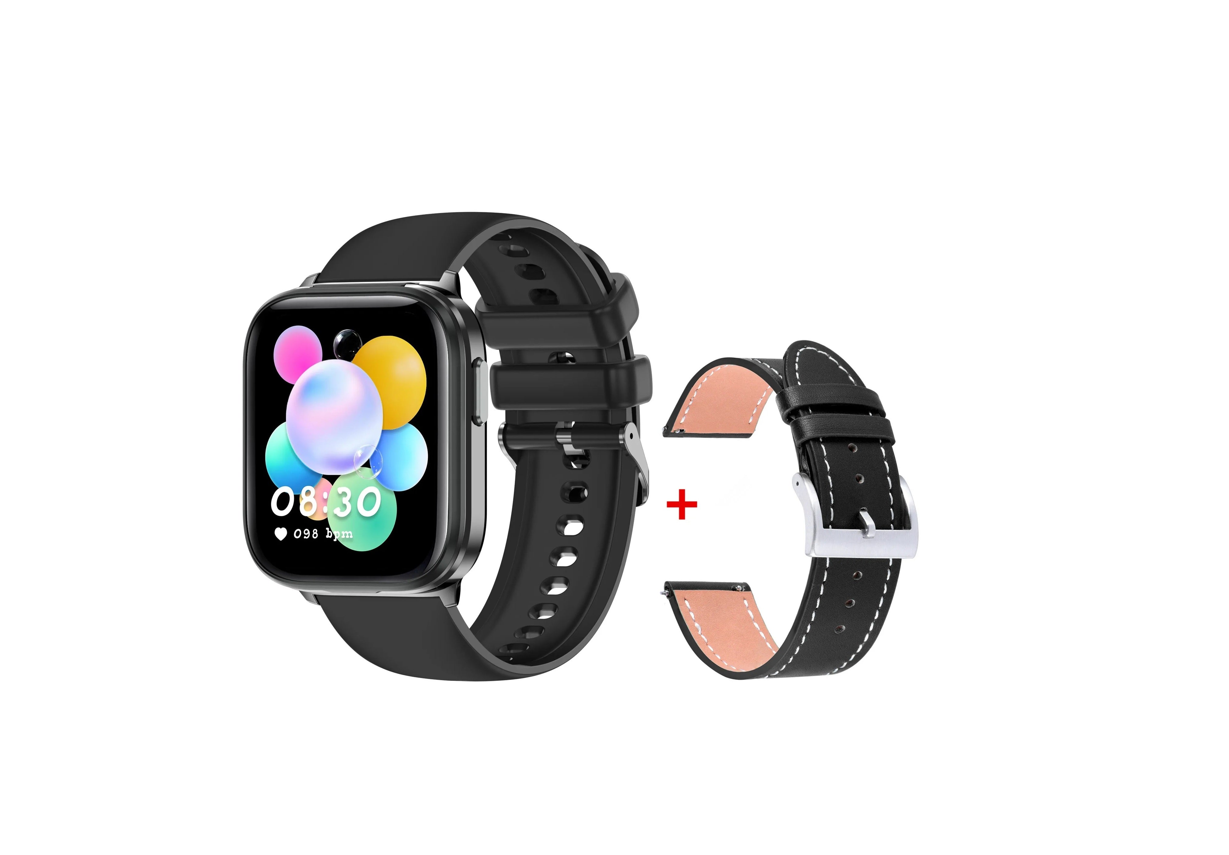 AuroTracker® DuoSphere - Steps, Calorie and Activity Tracker, Heart Rate, Sleep and Blood Pressure Monitor - Headset Smartwatch