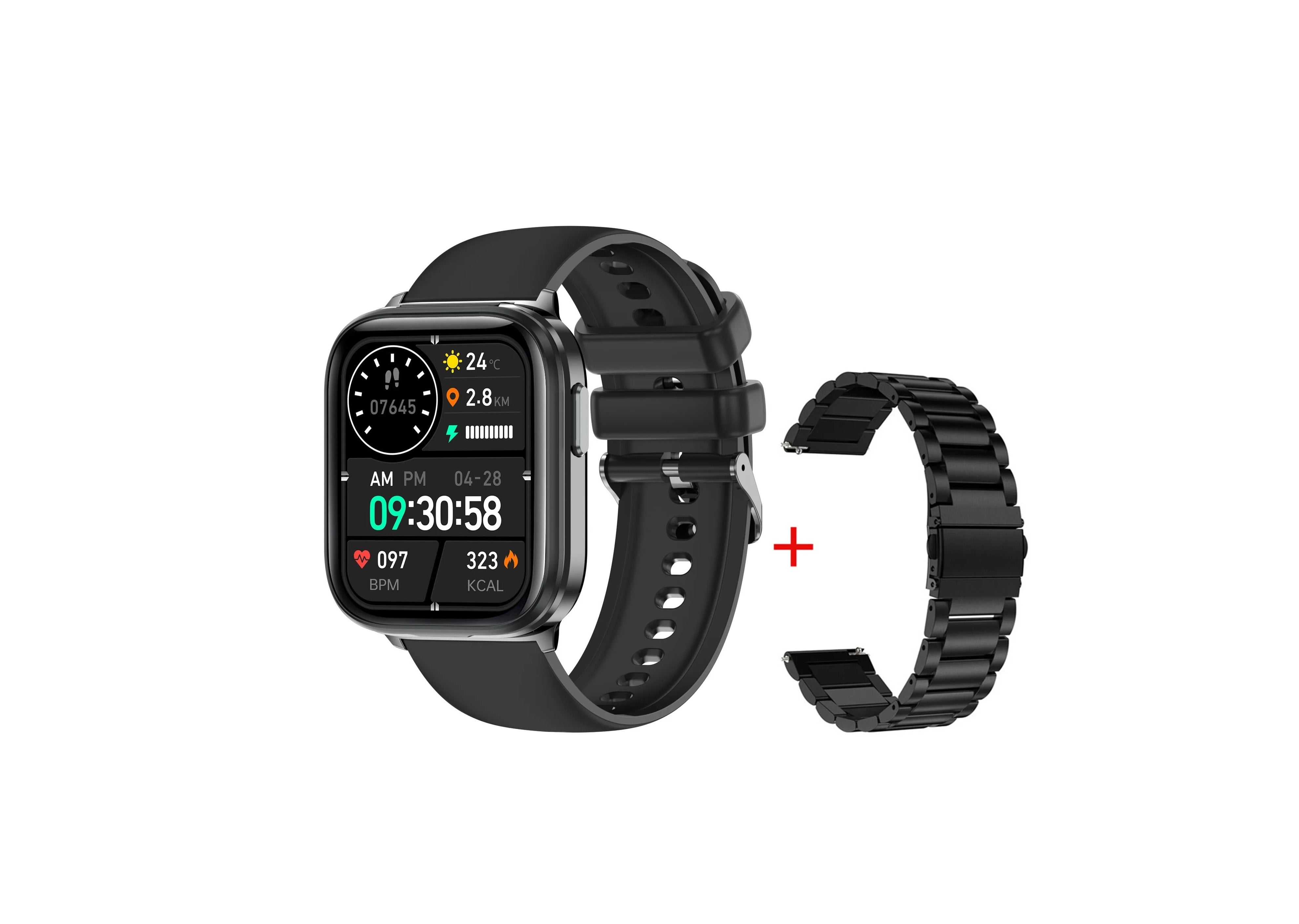 AuroTracker® DuoSphere - Steps, Calorie and Activity Tracker, Heart Rate, Sleep and Blood Pressure Monitor - Headset Smartwatch