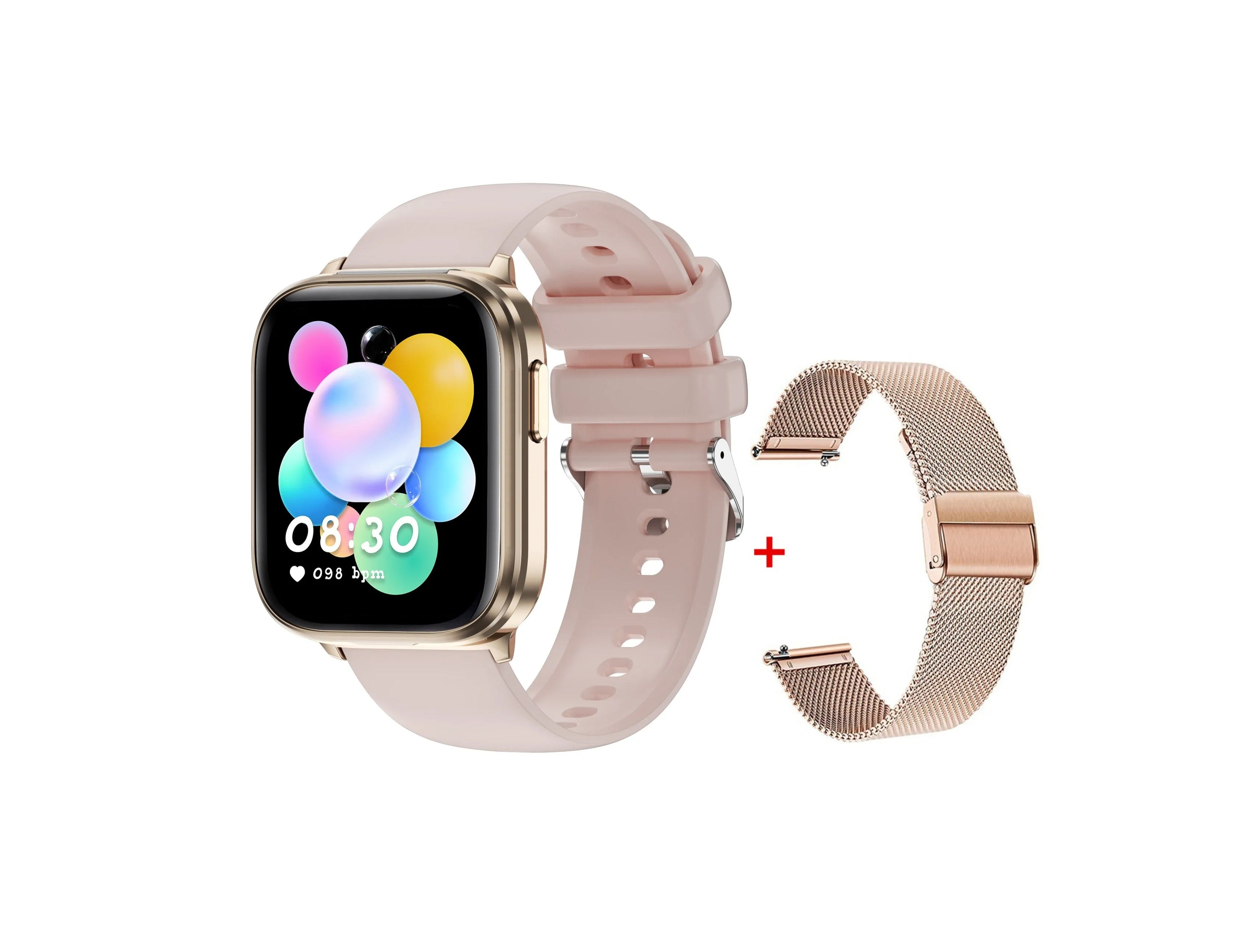 AuroTracker® DuoSphere - Steps, Calorie and Activity Tracker, Heart Rate, Sleep and Blood Pressure Monitor - Headset Smartwatch