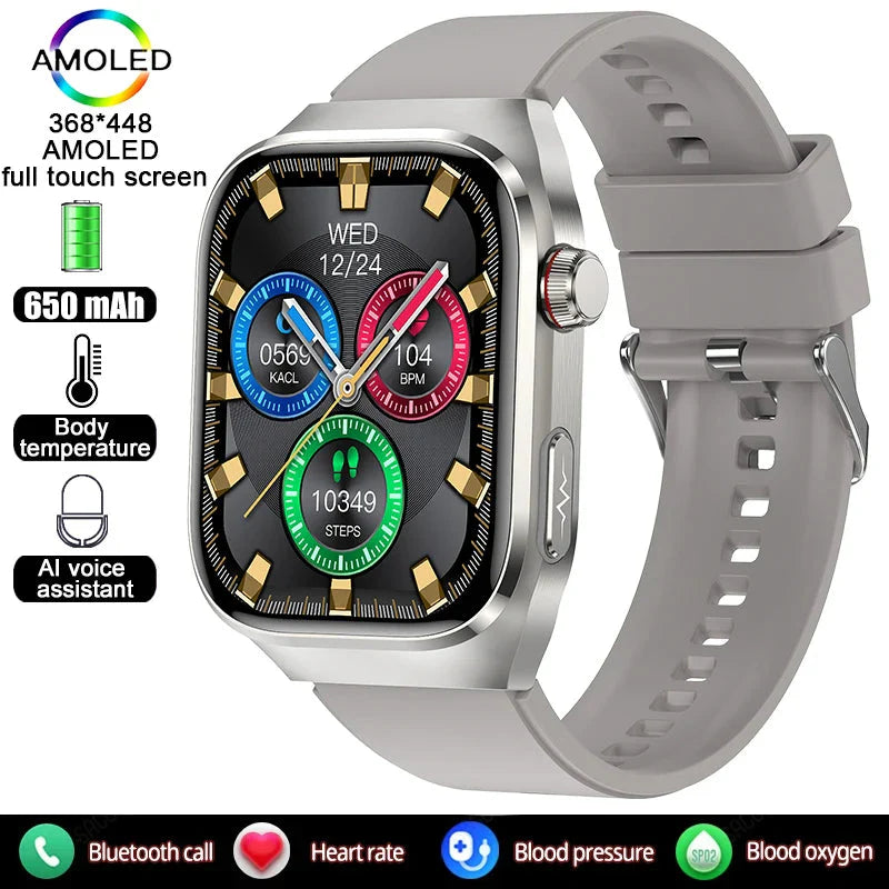 AuroTracker® Lifetrack Ultra - Lipid uric Acid ECG+EKG Blood Sugar Blood Pressure Health Management Smart Watch