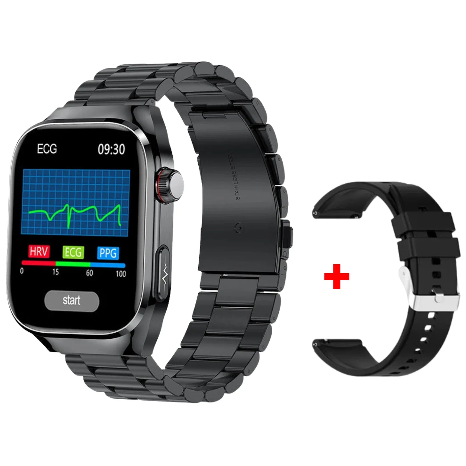 AuroTracker® Lifetrack Ultra - Lipid uric Acid ECG+EKG Blood Sugar Blood Pressure Health Management Smart Watch