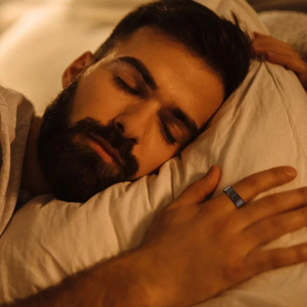 AuroTracker® Smart Ring Titanium Steel Health Monitoring Ring Supports good sleep, regulates blood pressure